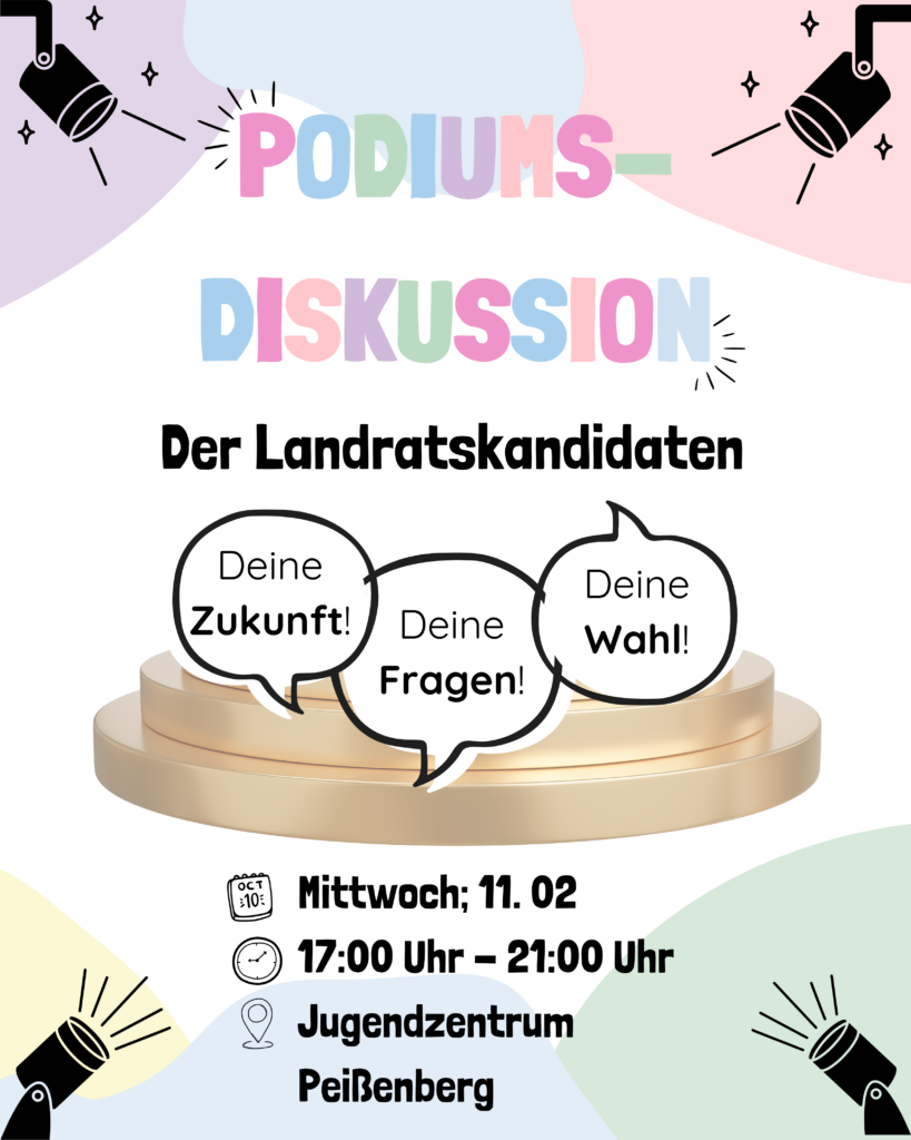 Podiumsdiskussion der Landratskandidaten